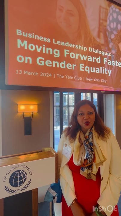Moving forward and fast in gender equality