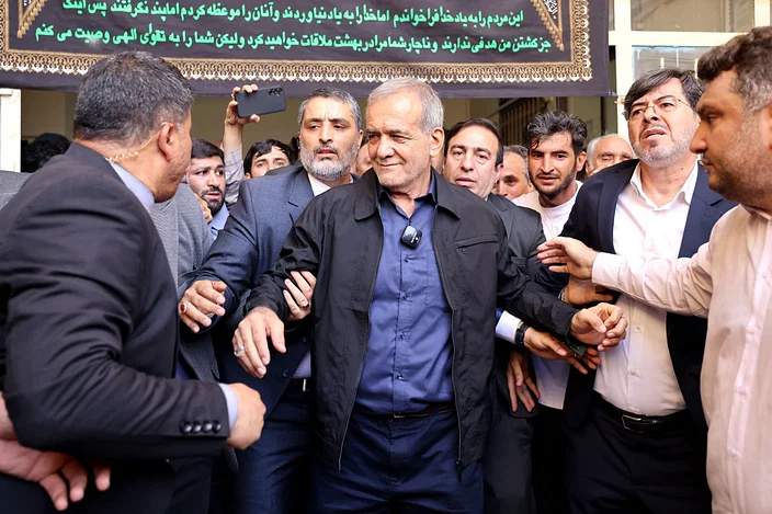 Iran reformist Pezeshkian wins presidential election