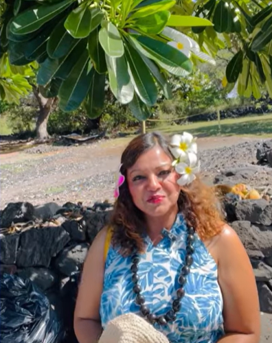 The beautiful plumeria is inviting to Kona, Hawaii