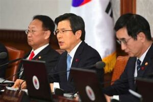 South Korea’s acting president faces impeachment vote