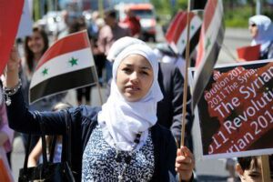 11 years on, Syria protesters demand answers on abducted activists