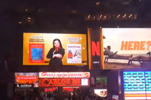 Book in NY Billboard