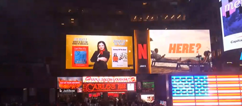 Book in NY Billboard