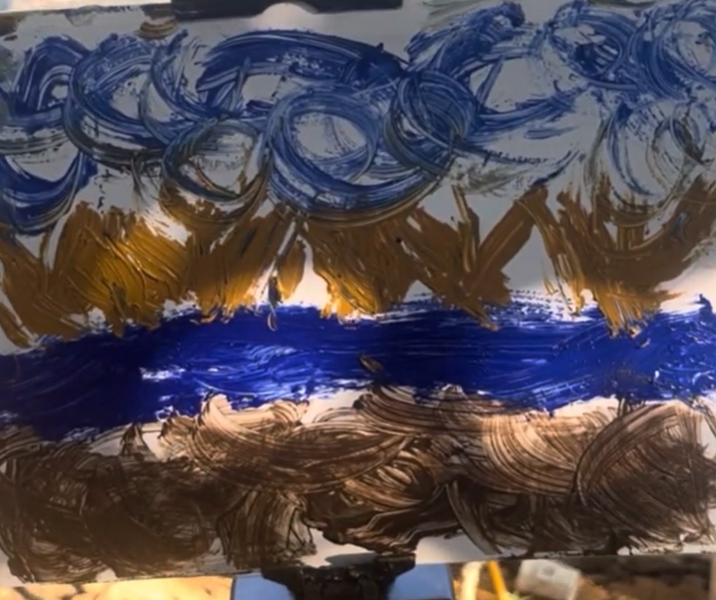 My painting five elements