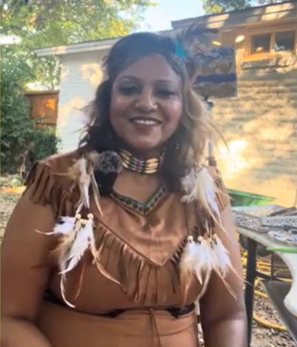 Spirit food, native American chicken