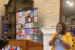 Books by Farah M Saddha at the Rotary , las collinas country club