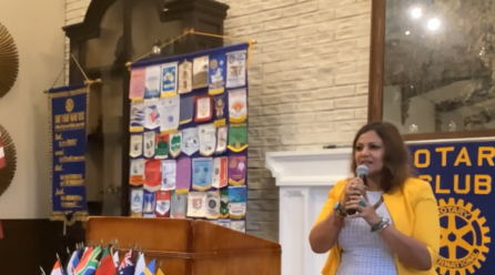 Books by Farah M Saddha at the Rotary , las collinas country club
