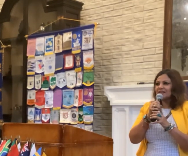 Books by Farah M Saddha at the Rotary , las collinas country club