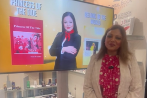 My book signing event at Frankfurt book fair, Germany